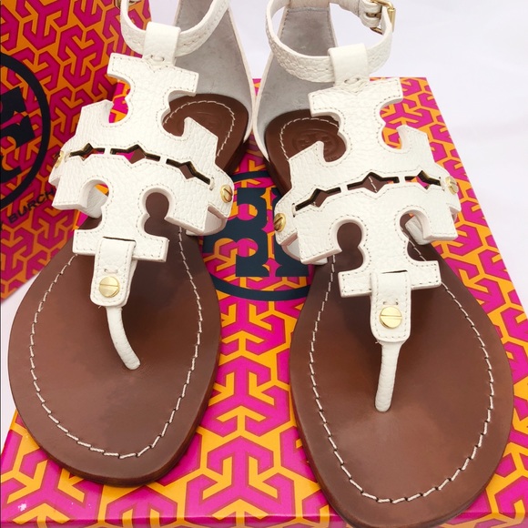 Tory Burch Phoebe Sandals ivory white - Picture 2 of 8